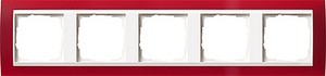 Рамка пятикратная, центральные вставки ― GIRA shop
