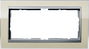 Рамка двухкратная, центральные вставки ― GIRA shop